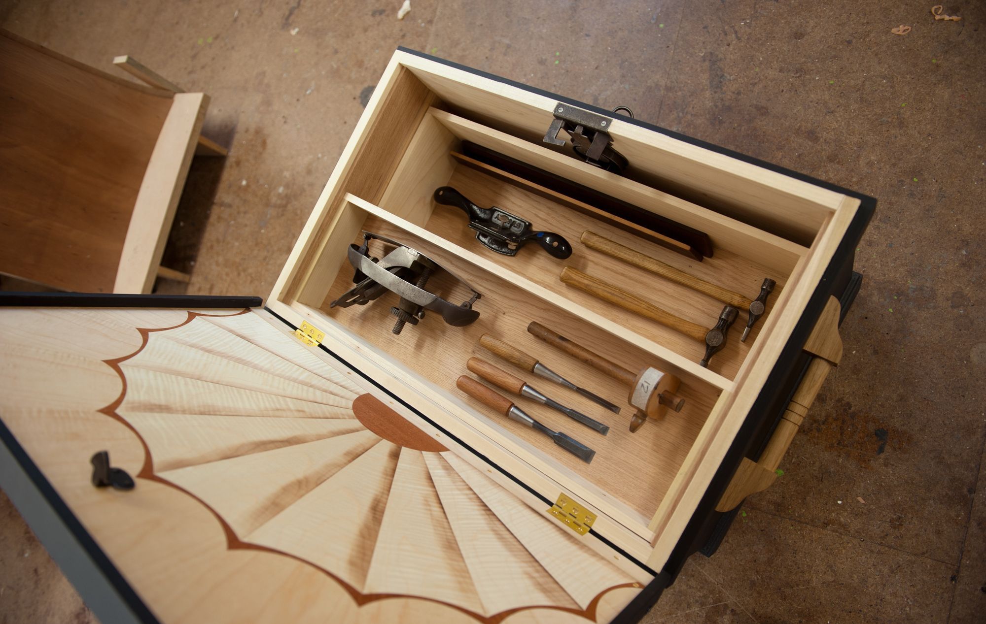 tool chest above shot